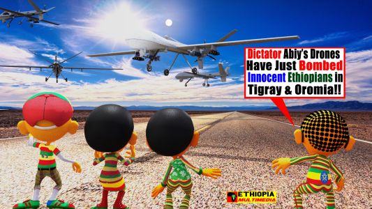 Dictator Abiy's drones