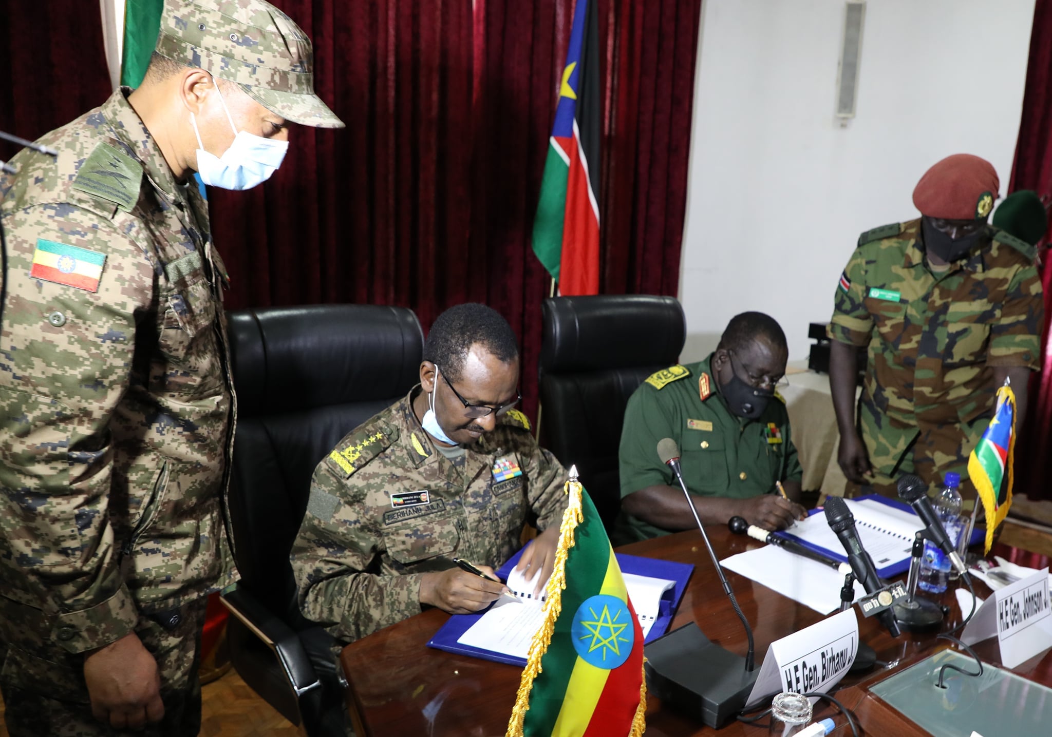 Ethiopia and South Sudan military matters