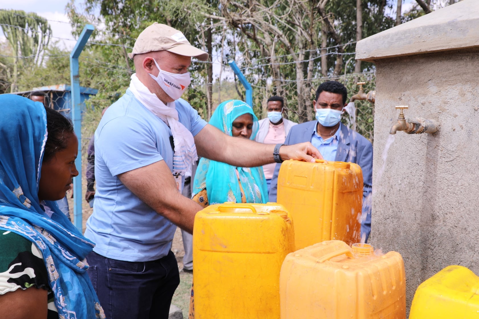 WORLD VISION ETHIOPIA INAUGURATES WATER AND SANITATION PROJECTS IN   World Vision Ethiopia2 