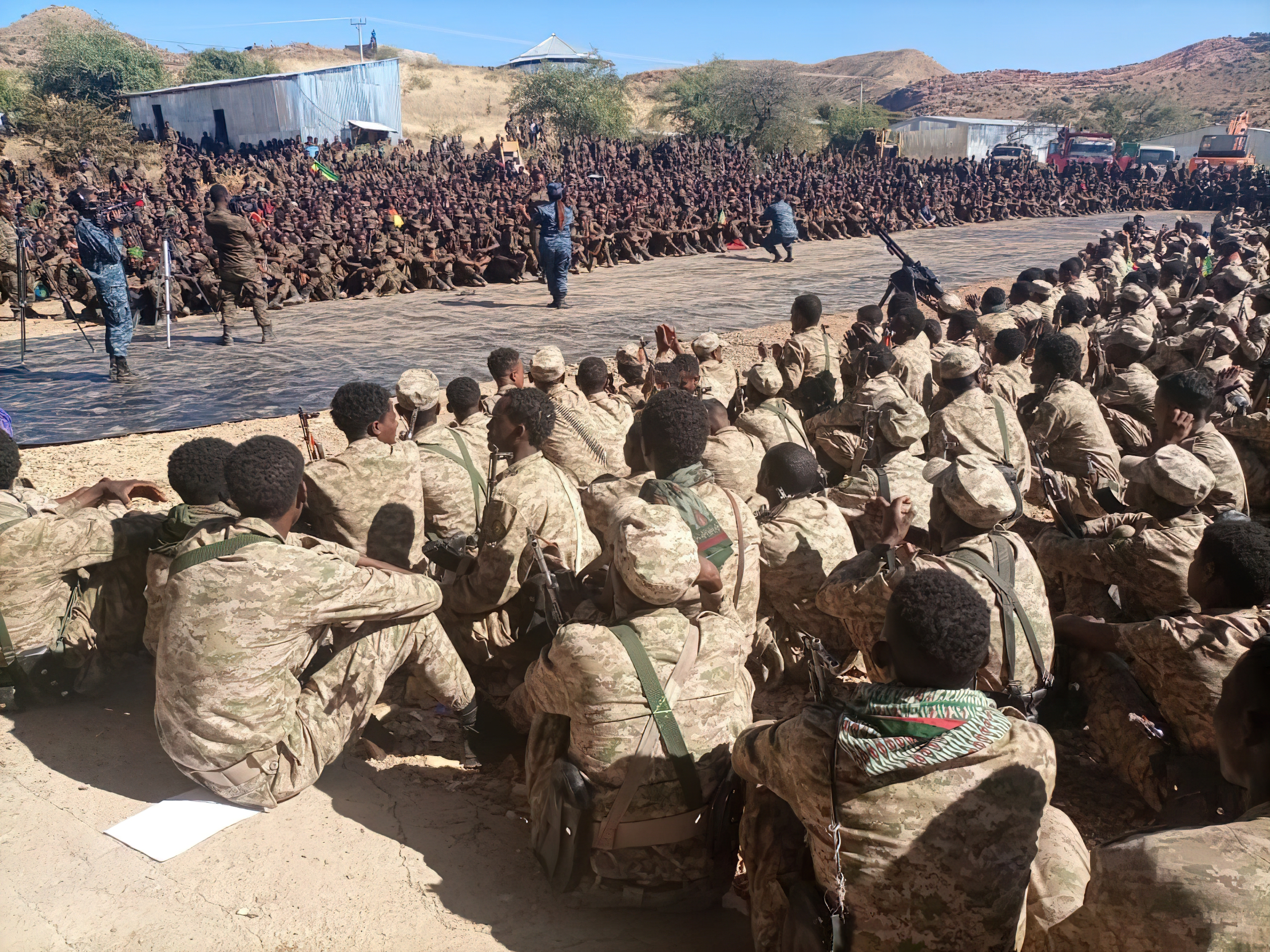 KILLING UNARMED ETHIOPIANS