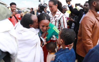 ETHIOPIAN HEROES AND HEROINES WELCOMED IN TIGRAY