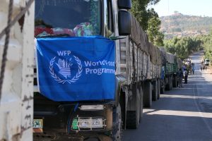 aid trucks to Tigray