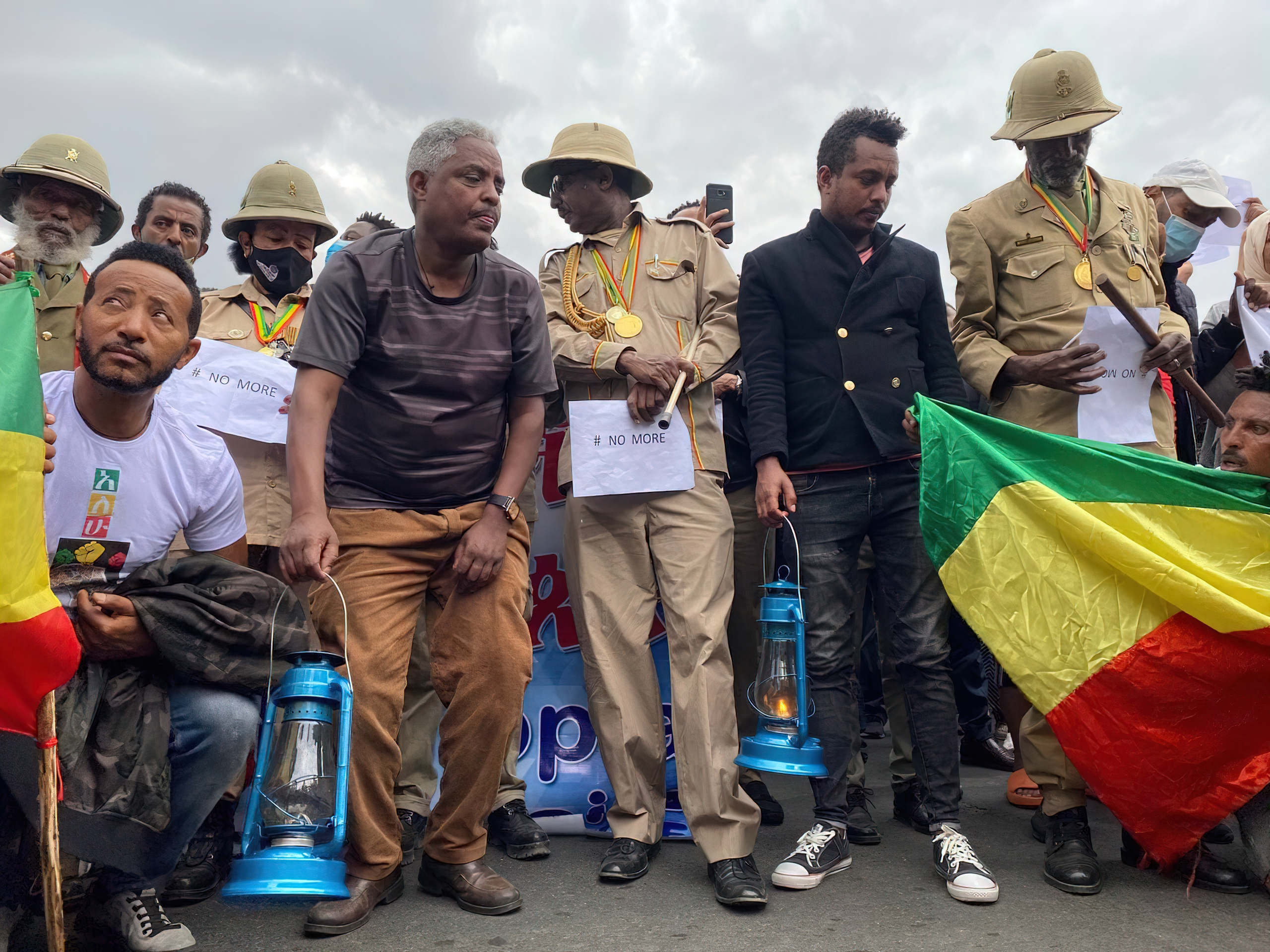 KILLING UNARMED ETHIOPIANS